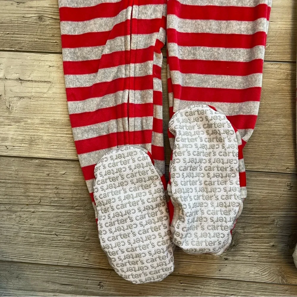 Carter's | Holiday Footie Pajamas | Size: 5T | Bundle: Set of 3